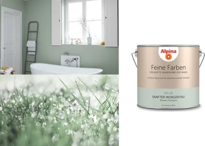 Produktbild von Alpina Feine Farben No. 12 Sanfter Morgentau® edelmatt 2,5 Liter