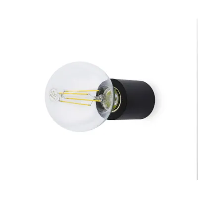 Produktbild von Zehn 1-Licht schwarze Wandleuchte