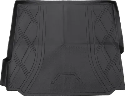 Produktbild von Flache Cargo-Liner Heckkofferraummatte Kofferraumladung Gepäckstiefelmatte Diamantmuster für BMW X5 F15 2014-2018 rutschfest
