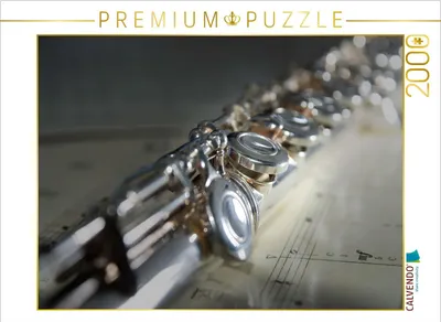 Produktbild von CALVENDO Puzzle Teil einer Querflöte | 2000 Teile Lege-Größe 90x67cm Foto-Puzzle für glückliche Stunden