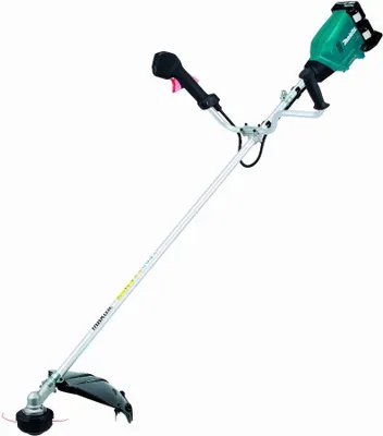 Produktbild von Makita DUR369APT2, Rasentrimmer, Nylonschnur, D-Schlaufengriff, 7000 RPM, Schwarz, Blau, Grau, 43 cm