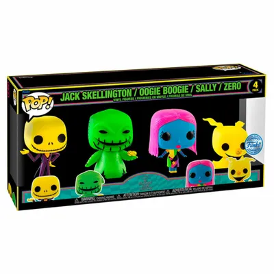 Immagine prodotto di Funko Pop! Zestaw 4 figurek Disney - Koszmar przed Świętami - Edycja Ekskluzywna