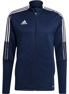 Image de Adidas - Veste d'entraînement « Tiro 21 » pour homme PP823 (XS) (bleu marine foncé)
