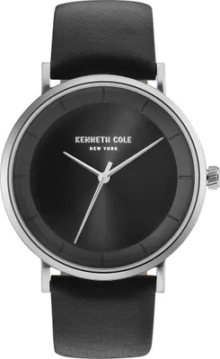 Produktbild von Kenneth Cole New York Herren-Armbanduhr Analog Quarz Leder KC50567001