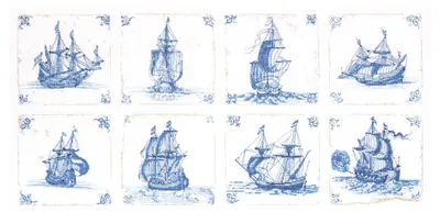 Kreuzstich-Set, weiß, 60,5 x 23,8 cm