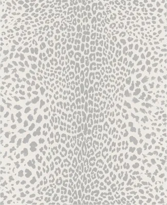 Produktbild von Vliestapete 32-624 Leopard weiss silber