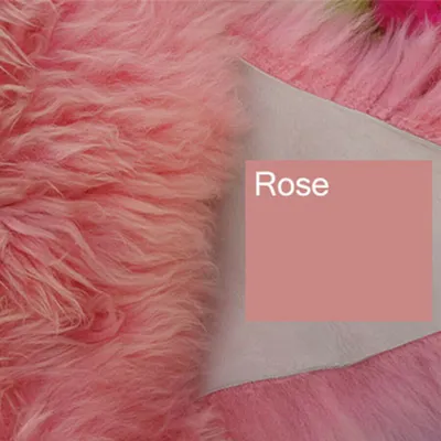 Produktbild von Top Öko Lammfell Schaffell Felle Rosa Rose Rosarot Farbe Neu L-Xl 100Cm - 120Cm