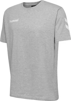 Produktbild von Hummel Hmlgo Baumwolle T-Shirt S/S Grey Melange Grey Melange S