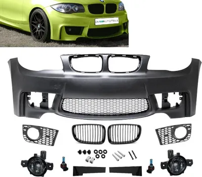 Produktbild von Sport Stoßstange vorne passt für BMW E81 E82 E87 E88 nicht M+ Nebel Smoke+ ABE*