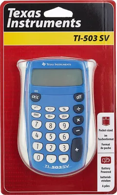 Image de Texas Instruments TI 503 SV