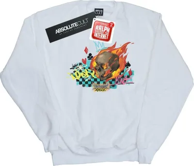 Produktbild von Disney - "Wreck It Ralph" Sweatshirt für Damen BI43076 (M) (Weiß)