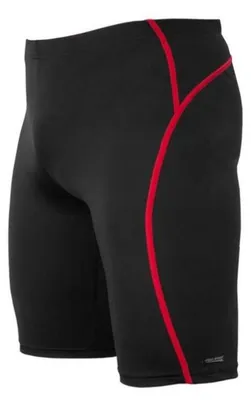 Produktbild von Aqua Speed - "Blake 16 381" Badeshorts für Herren PP137 (M) (Schwarz/Rot)