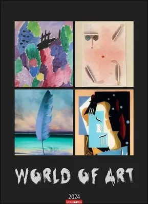 Produktbild von World of Art Kalender 2024. Meisterwerke der klassischen Moderne in einem Kunstkalender im Großformat. Jahres-Wandkalender XXL für Kunstliebhaber, 49x68 cm.