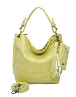 Produktbild von Fritzi aus Preußen Shopper Umhängetasche Vintage Fritzi01 Hobo Fizz gelb