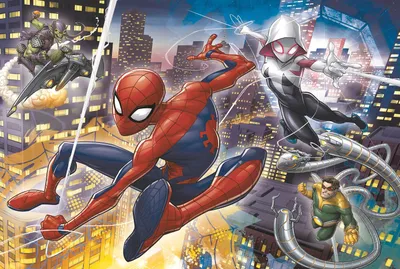 Produktbild von Trefl - Puzzle Spiderman 24 maxi - 1-39 dielov