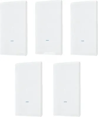 Immagine prodotto di Ubiquiti Access-Point UniFi Mesh Pro UAP-AC-M-PRO 802.11ac (5er-Pack) Without PoE adapter / Without power supply