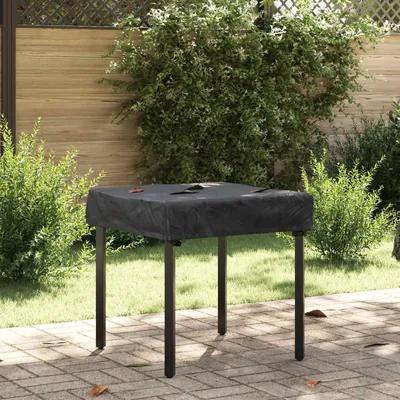 Produktbild von "Schlussverkauf" Tischdecken Uni Schwarz - Wasserdichte Materialien - 82x82x15 cm Stoff  C9970