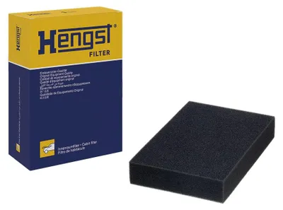 Produktbild von Innenraumfilter Pollenfilter 36 mm HENGST FILTER für u.a. JOHN DEERE Series 6030
