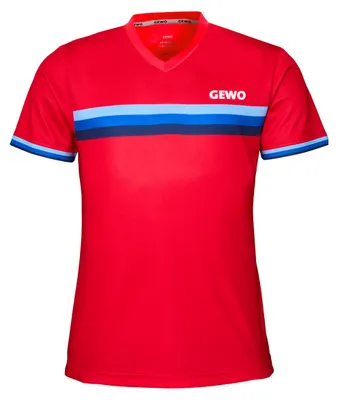 Produktbild von GEWO T-Shirt Damen Santiago / Polyester / Strapazierfähig / Tischtennis / NEU /