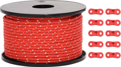 Immagine prodotto di vidaXL Corda per tenda riflettente con tendicorda 50 m 5 mm
