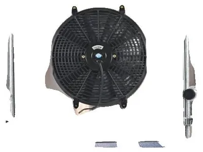 Produktbild von Heizkörper, Aluminium, Kernmaß 25-1/2" × 25-1/8" × 1-5/8", Gesamtmaß 32-1/2" × 26-3/4" × 4-1/4", Einlassgröße 1-1/2", Auslassgröße 1-1/2"