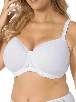 Produktbild von Triumph Amourette Charm, Weiß, Einfarbig, Weiblich, Rücken, D, Elasthan, Polyamid, Polyester