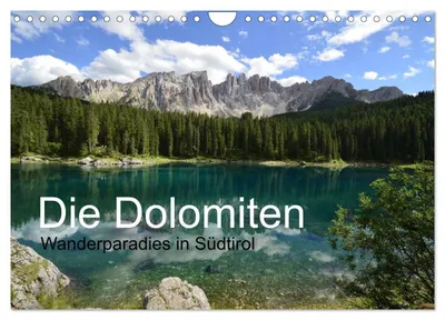 Produktbild von Kalender 2027 · US-Version · Die Dolomiten – Wanderparadies in Südtirol (Wandkalender 2027 12" × 8" Querformat), CALVENDO 12-Monats-Wandkalender