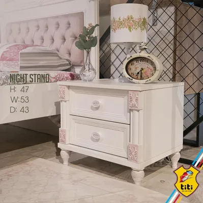 Image de Chevets Tables de chevet Tables d'appoint en bois Chambre de nuit pour enfants