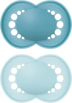 Produktbild von Original matt Silikon 16+ blue 2 Stück