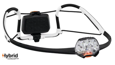 Zdjęcie produktu dla Petzl IKO, Latarka czołowa, Czarny, Biały, IPX4, CE, LED, 7 lamp(y)