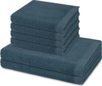 Produktbild von Möve Bliss 4 X Handtuch 2 X Duschtuch im Set Extra weich und hautfreundlich, Perlstruktur mit Massageeffekt, Moderner breiter Saum mit Aufhänger