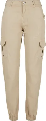 Produktbild von Urban Classics Ladies High Waist Stretch Cargo Hose - XXL