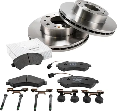 Produktbild von Original Fiat Ducato Bremsenkomplettsatz Bremsensatz Bremsscheiben Bremsklötze
