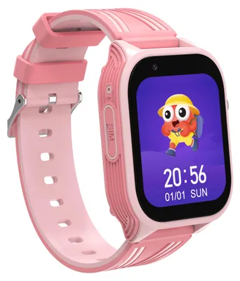 Obrázek produktu pro MEGALU dětské chytré hodinky s GPS a 4G voláním, růžové