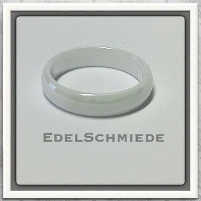 Produktbild von Keramik Ring halbrund weiß 5 mm #60