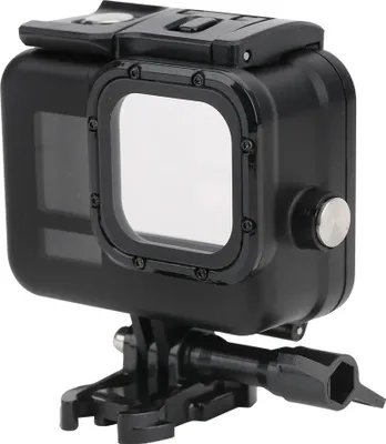 Obrázek produktu pro Ochranné potápěčské pouzdro pro akční kameru, hloubka 60 m, vodotěsné pouzdro, příslušenství pro GoPro Hero 8, černé