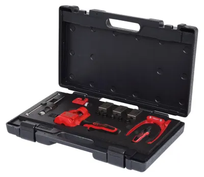 Image de KS Tools Flarefix 1 kit de sertissage universel 16 pcs ( 122.1290 ) pour conduites de frein et hydrauliques
