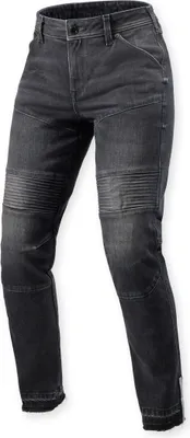 Produktbild von Revit Moto 2 Slim Damen Motorrad Jeans, schwarz (stone), 30/32