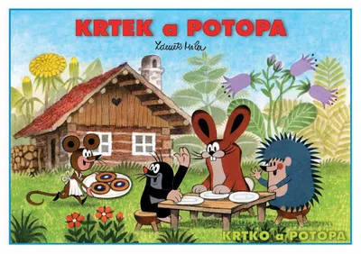 Obrázek produktu pro Omalovánka Strana A5 Krtek A Potopa