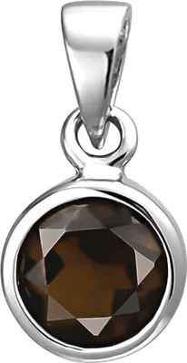 Produktbild von JOBO Anhänger 925 Sterling Silber 1 Rauchquarz