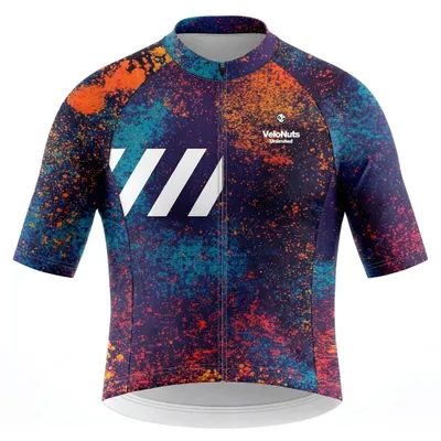 Produktbild von VeloNuts Herren Radtrikot, Ink Burst, Solar Spray, XL