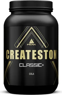 Produktbild von Createston Classic+ - 1648g : Cola I Pulver + Kapseln I Post Workout I ALL in One Vollversorgung I Protein (Eiweiß/Eiweiss) -  (Whey Isolat I Whey Hydrolysat I Collagen) I Aminosäuren I Creatin (Kreatin) I Kohlenhydrate I Pflanzenextrakte (Tribulus Terrestris I Fenugreek ) I Muskelaufbau I Gewichtszunahme