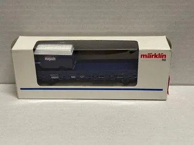 Produktbild von MÄRKLIN H0 Niederbordwagen +VW LT 28 märklin Magazin 84694