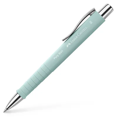 Produktbild von Faber-Castell 241105, Clip, Clip-on-Einziehkugelschreiber, Nachfüllbar, Blau, 1 Stück(e), Extradick