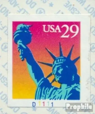 Produktbild von Briefmarken USA 1994 Mi 2471Pl. mit Plattennummer (kompl.Ausg.) postfrisch Freiheitsstatue