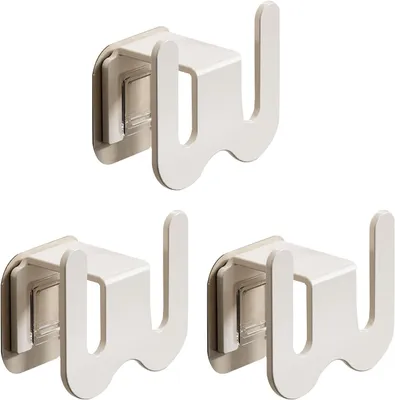 Imagen del producto de Organizador multifuncional para zapatillas, de montaje en pared, para guardar zapatos y colgar ropa para secar, ideal para hoteles y sin necesidad de taladrar