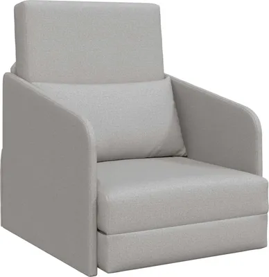 Immagine prodotto di vidaXL Divano letto grigio nuvola 65 x 80 x 83 cm tessuto