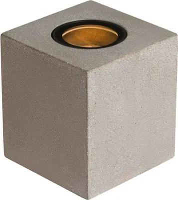 Image de SLV 1006409 CONCRETO FL, Lampadaire, lampe sur pied rectangulaire GU10 gris 10W IP65