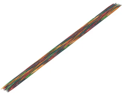 Produktbild von Lana Grossa Strumpfstricknadel Design-Holz 20-2.5 | Multicolor