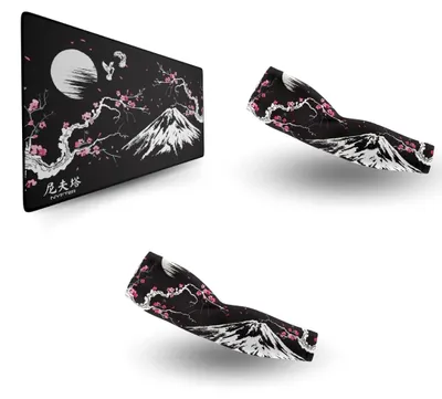 Produktbild von XXL Gaming Mauspad mit Arm Sleeves Bundle